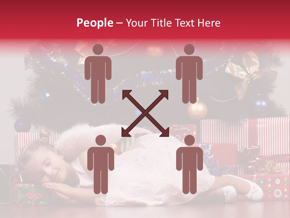 God Tree Caucasian PowerPoint Template