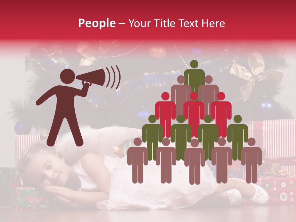 God Tree Caucasian PowerPoint Template