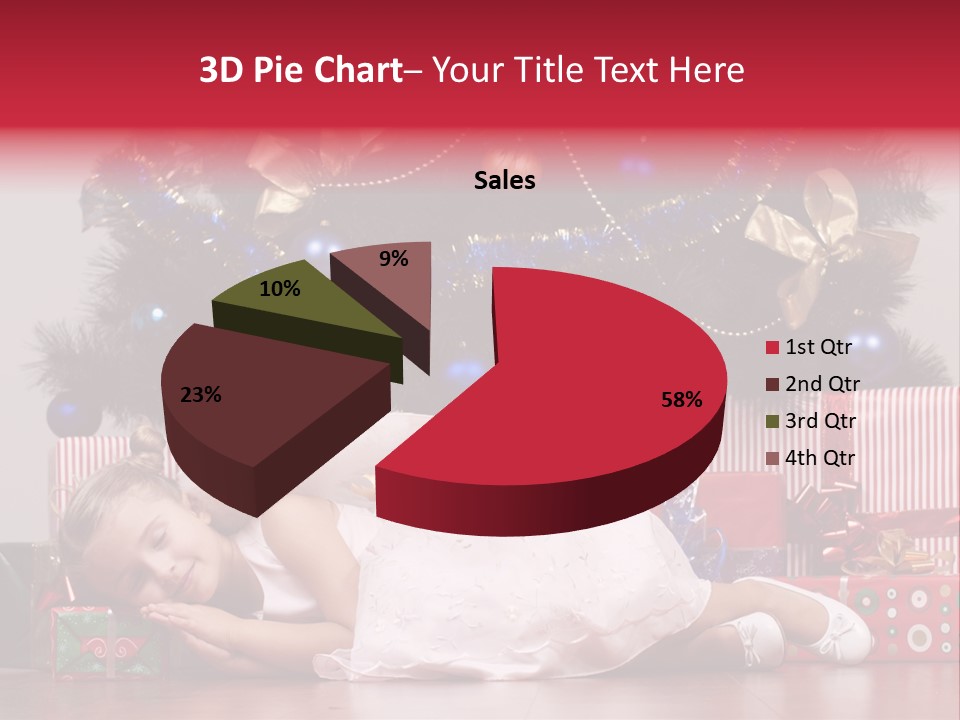 God Tree Caucasian PowerPoint Template