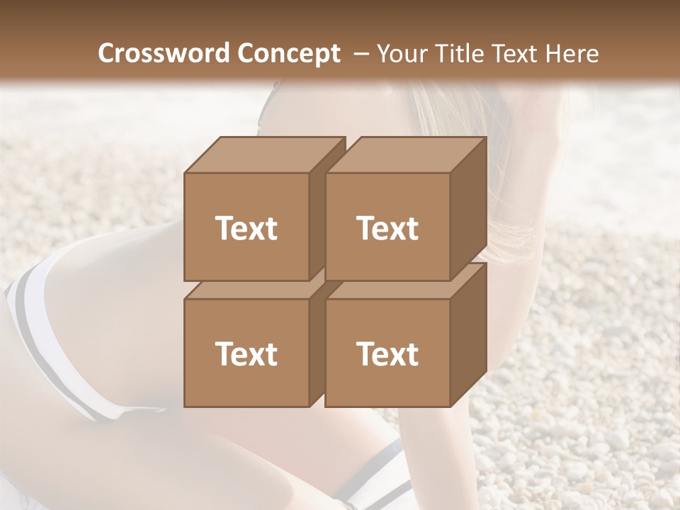 Table Together Writing PowerPoint Template