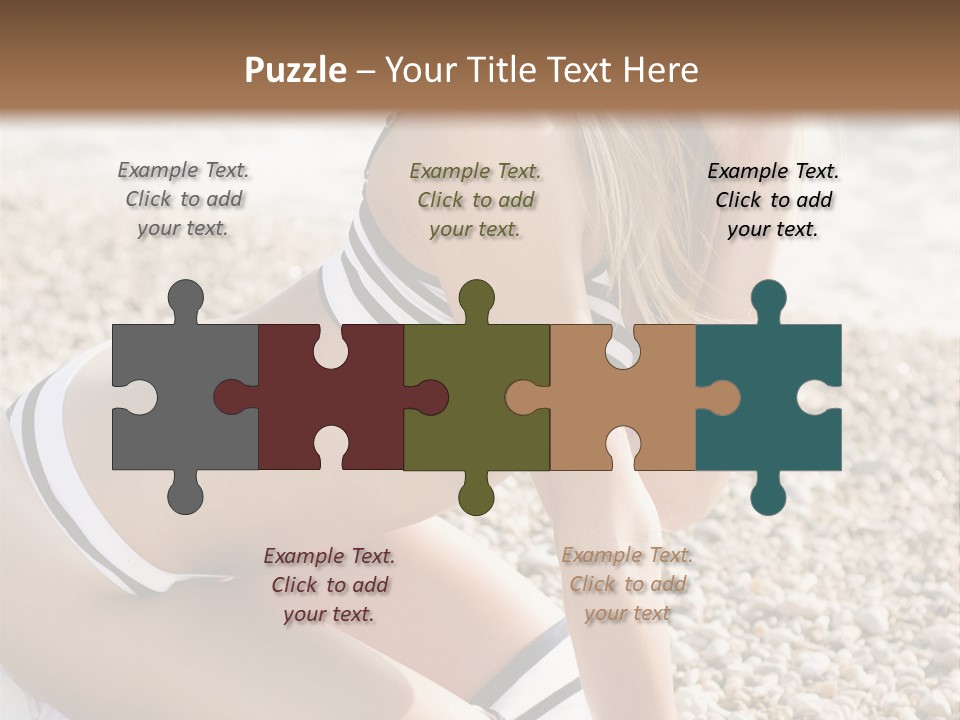 Table Together Writing PowerPoint Template