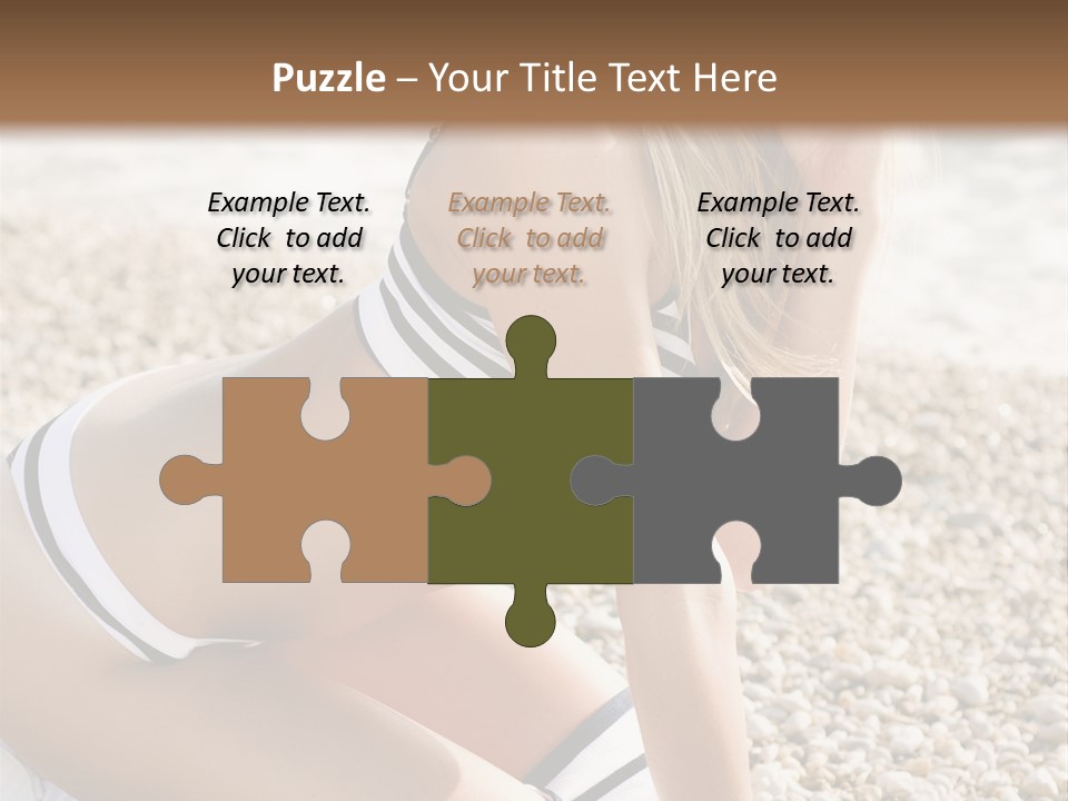 Table Together Writing PowerPoint Template