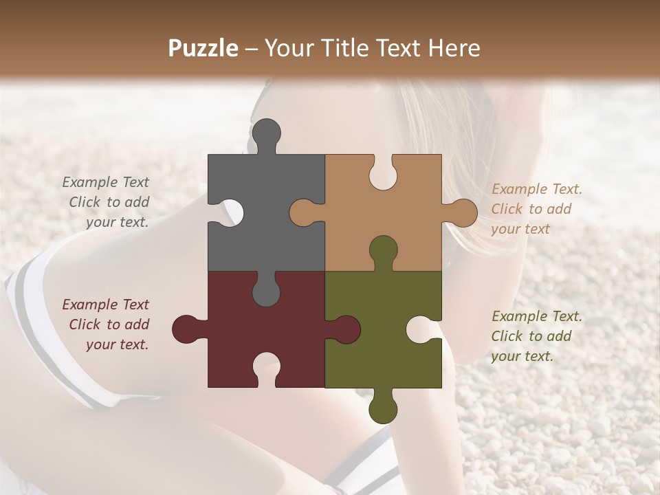 Table Together Writing PowerPoint Template