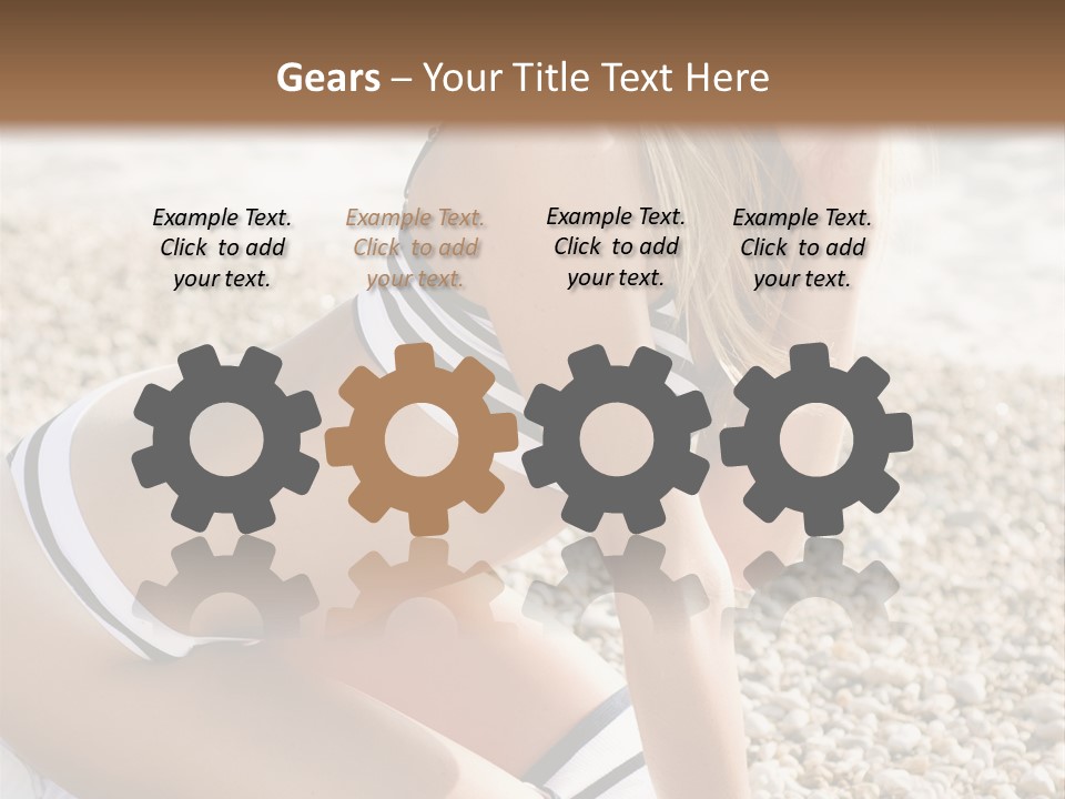 Table Together Writing PowerPoint Template