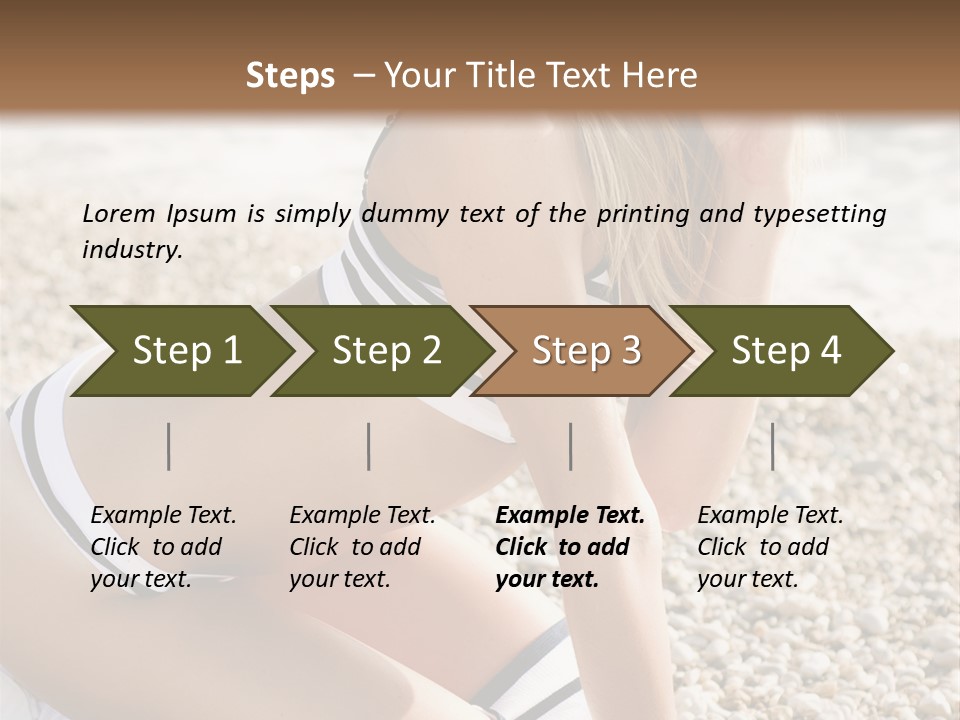 Table Together Writing PowerPoint Template