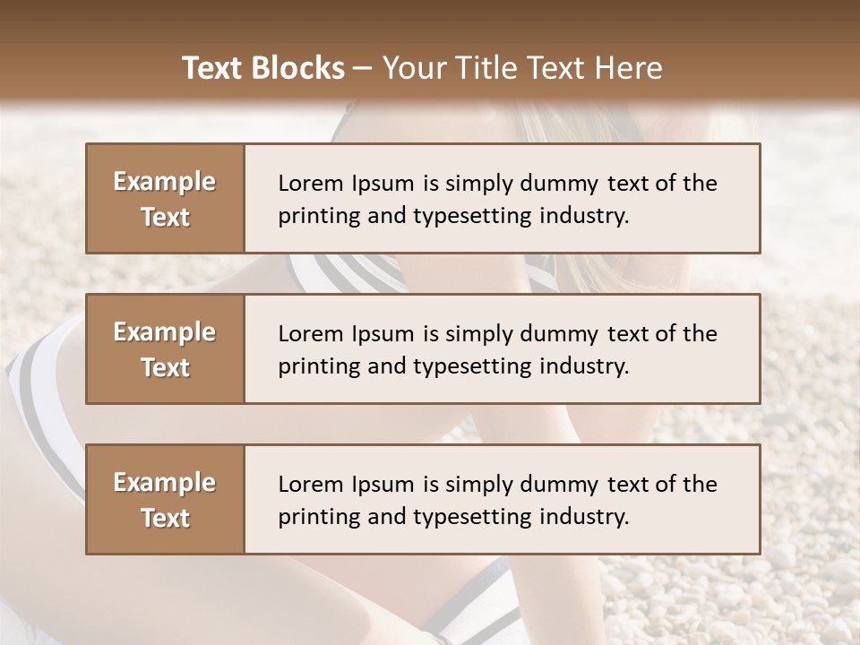 Table Together Writing PowerPoint Template