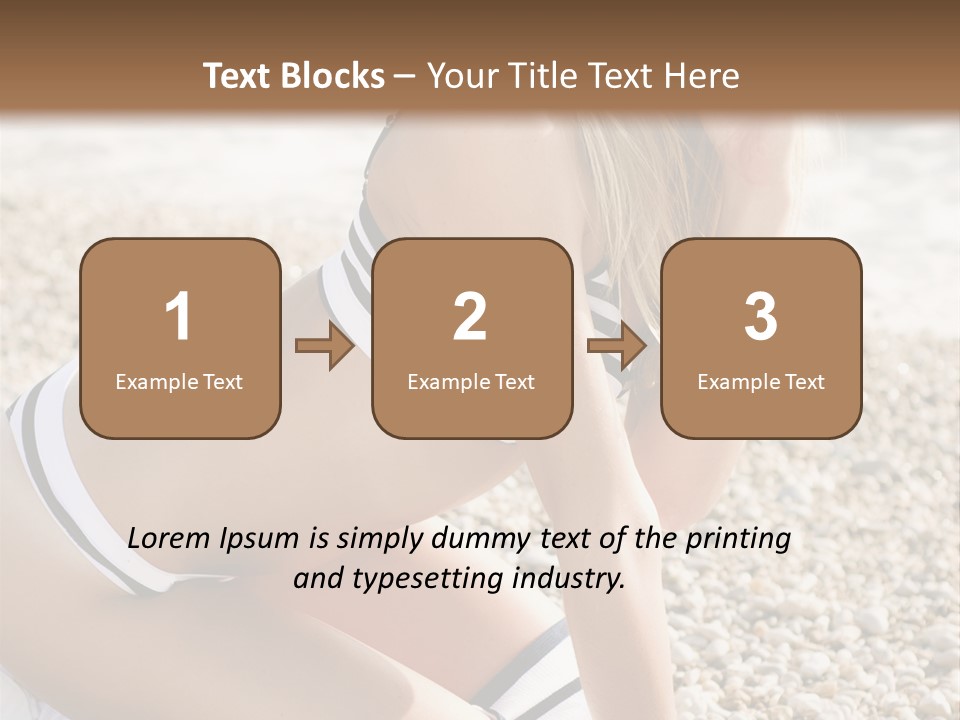 Table Together Writing PowerPoint Template
