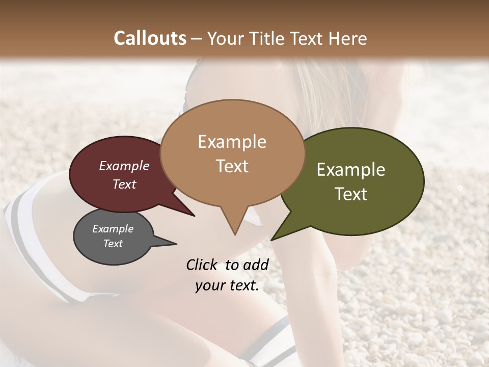 Table Together Writing PowerPoint Template