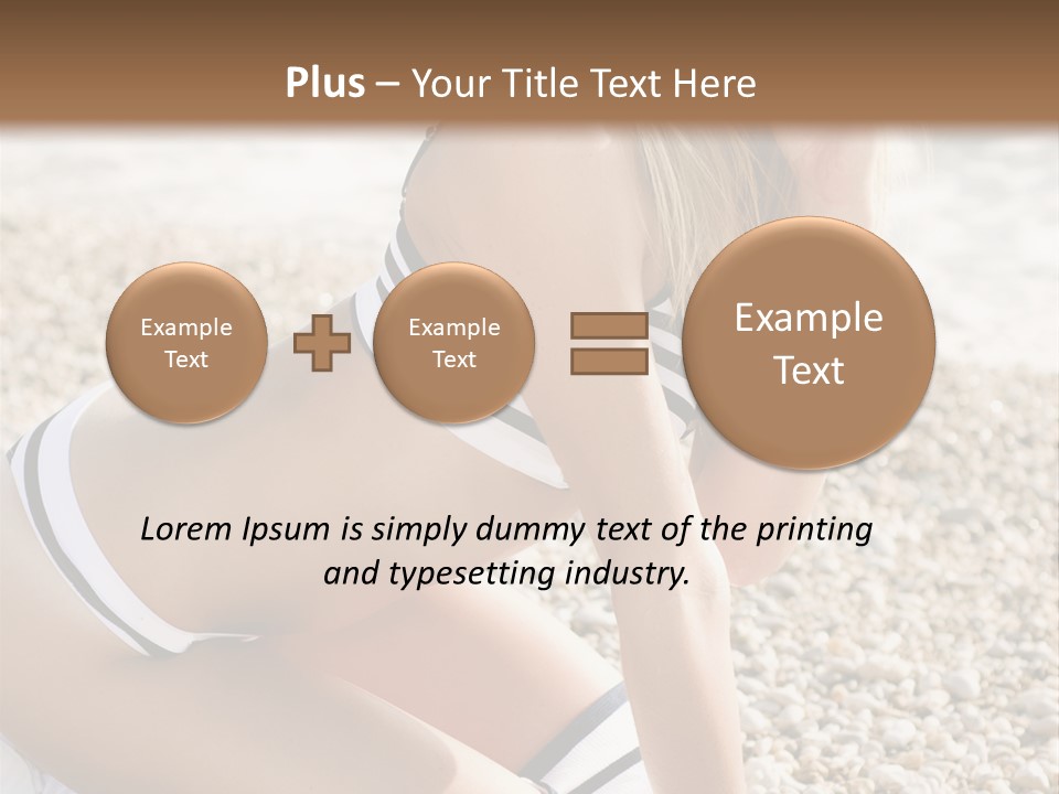 Table Together Writing PowerPoint Template