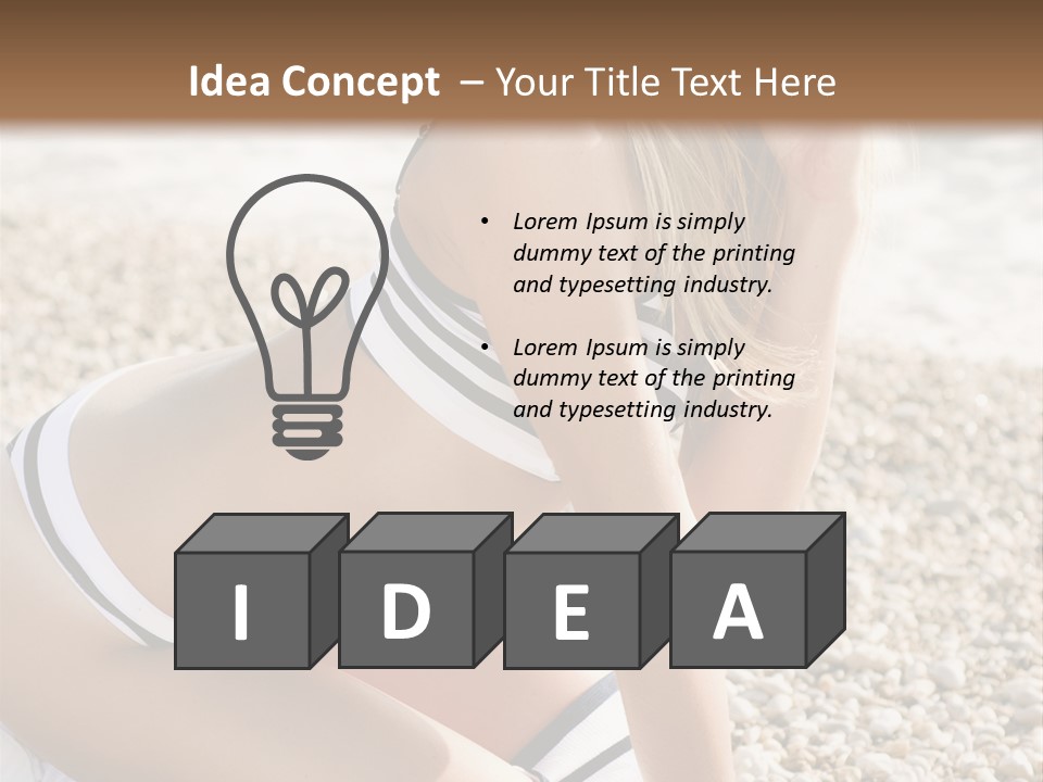 Table Together Writing PowerPoint Template