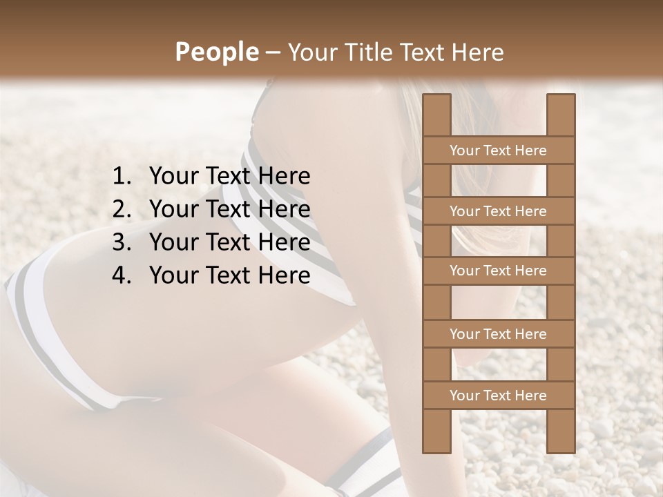Table Together Writing PowerPoint Template