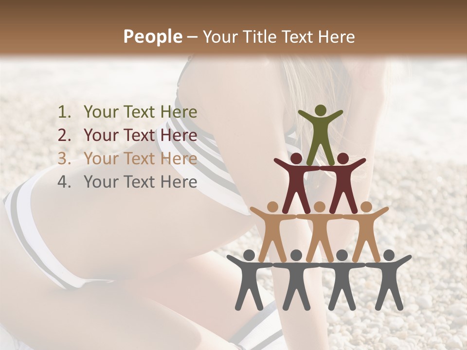 Table Together Writing PowerPoint Template