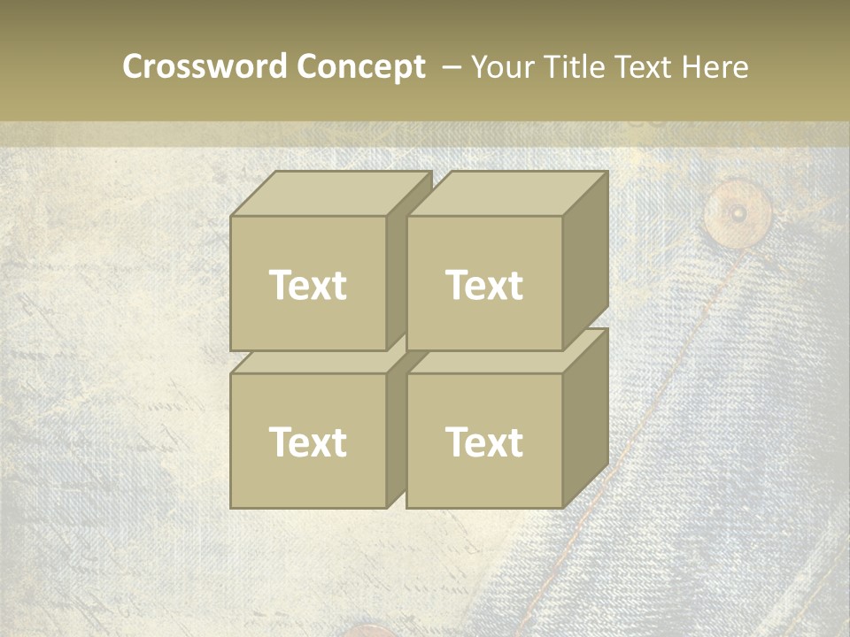 Wallpaper Urban Textured PowerPoint Template