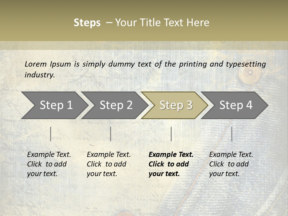 Wallpaper Urban Textured PowerPoint Template