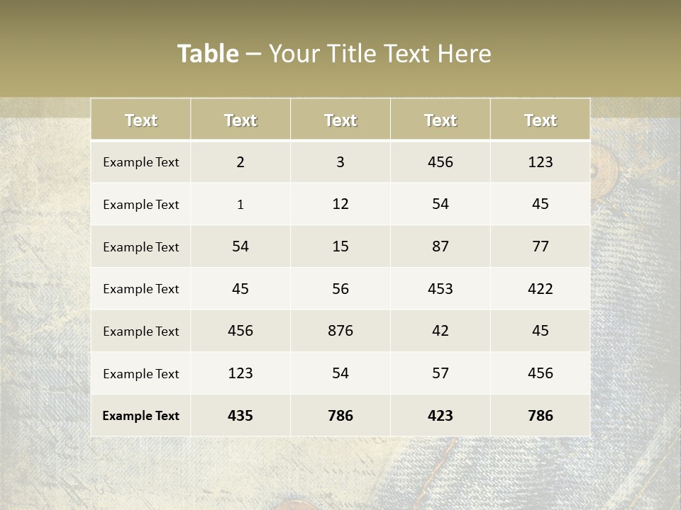 Wallpaper Urban Textured PowerPoint Template
