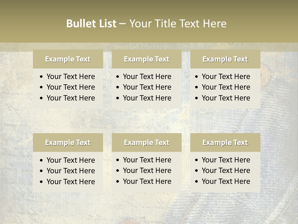 Wallpaper Urban Textured PowerPoint Template