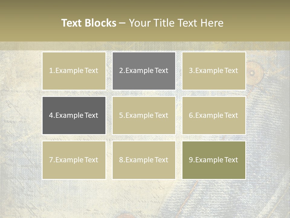 Wallpaper Urban Textured PowerPoint Template