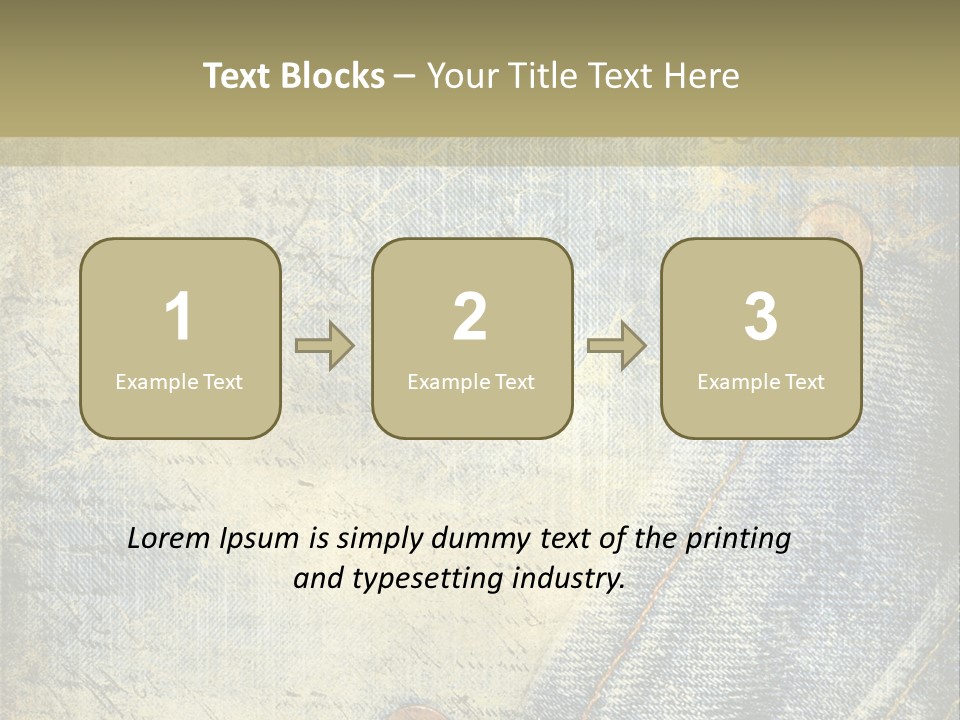 Wallpaper Urban Textured PowerPoint Template