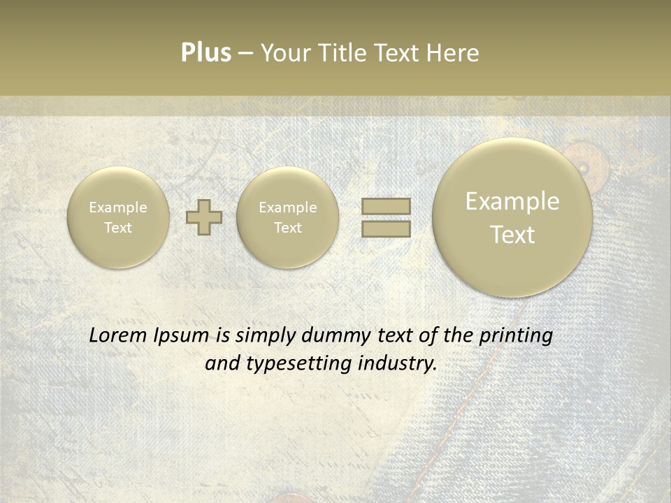 Wallpaper Urban Textured PowerPoint Template
