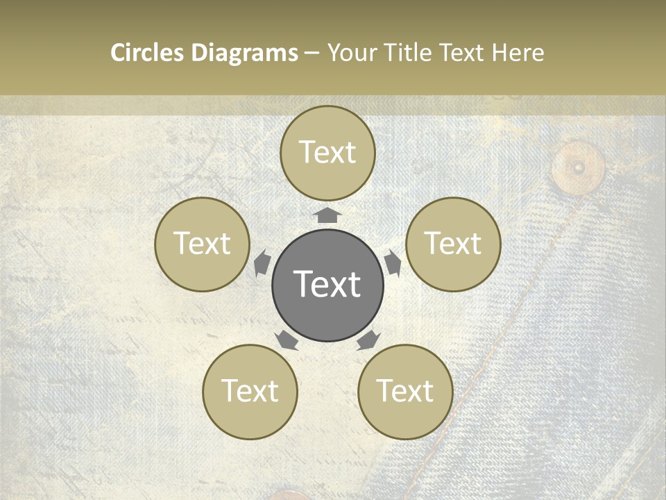 Wallpaper Urban Textured PowerPoint Template