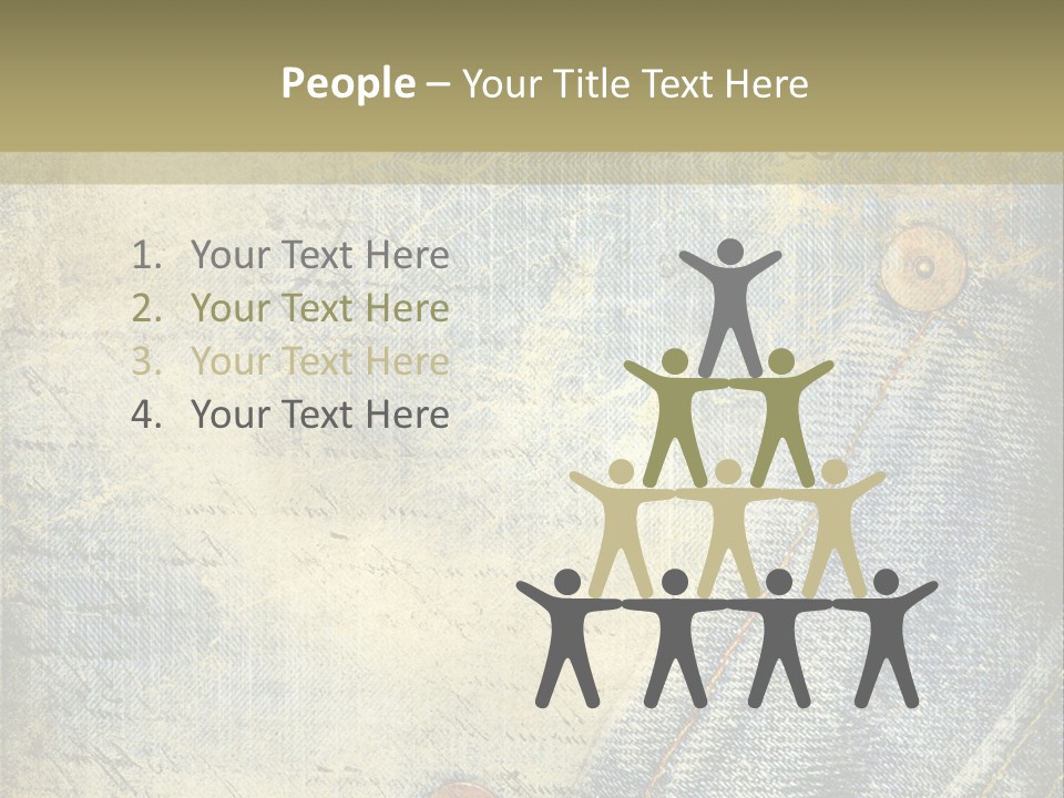 Wallpaper Urban Textured PowerPoint Template