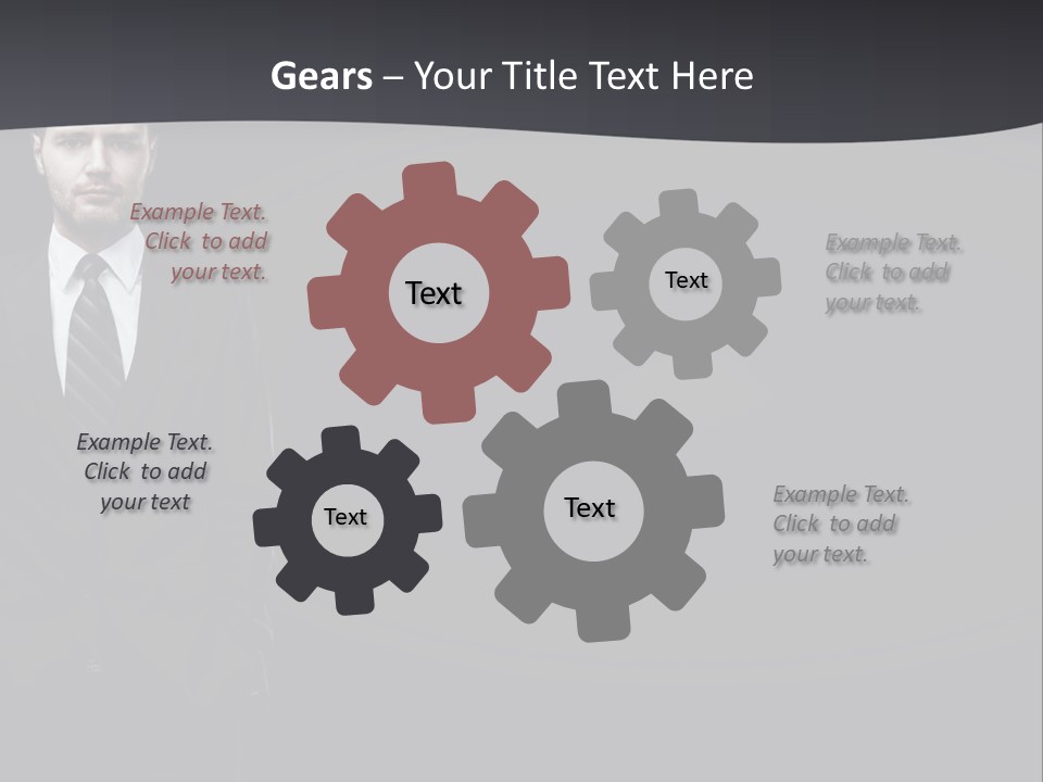 Full Businessman Sophisticated PowerPoint Template
