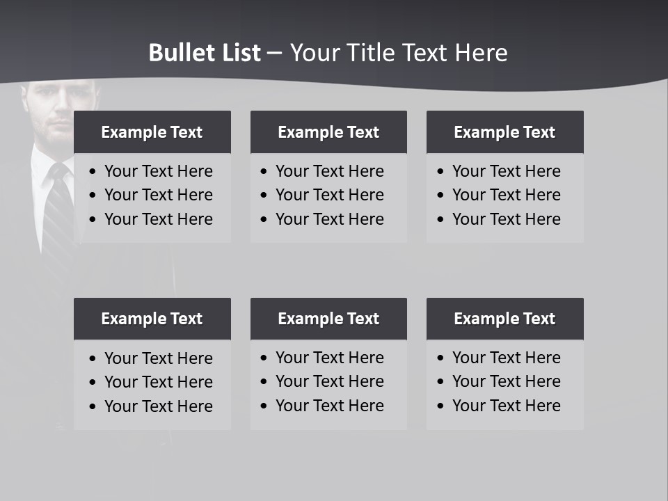 Full Businessman Sophisticated PowerPoint Template