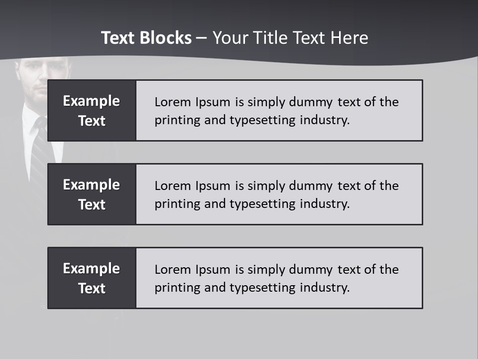 Full Businessman Sophisticated PowerPoint Template