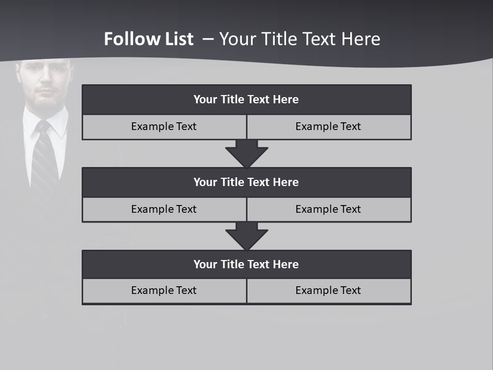 Full Businessman Sophisticated PowerPoint Template