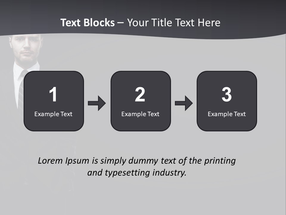 Full Businessman Sophisticated PowerPoint Template