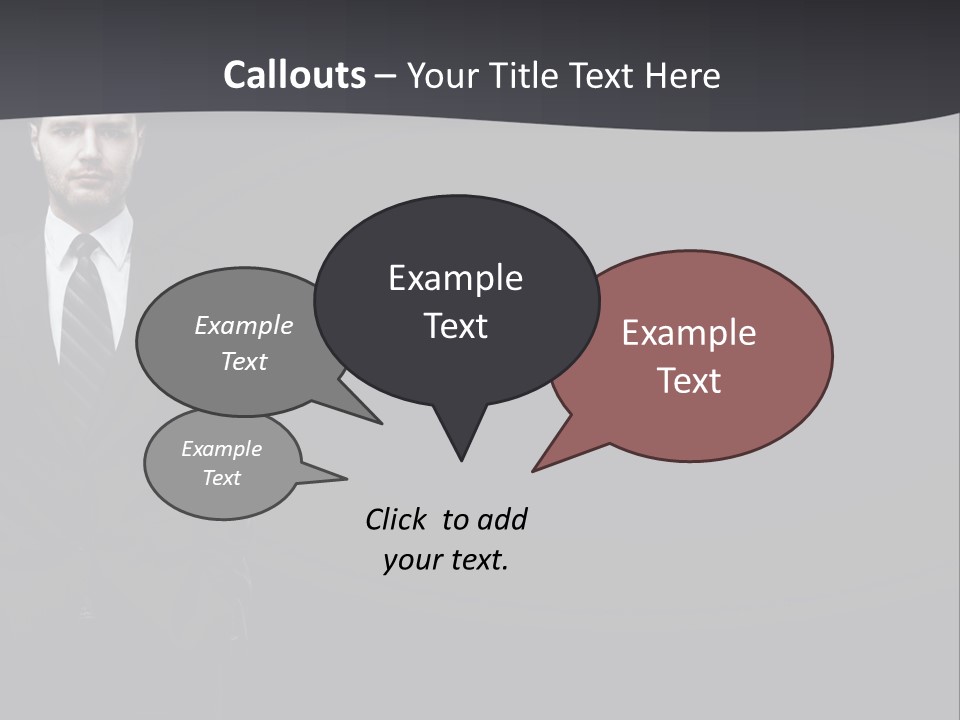 Full Businessman Sophisticated PowerPoint Template