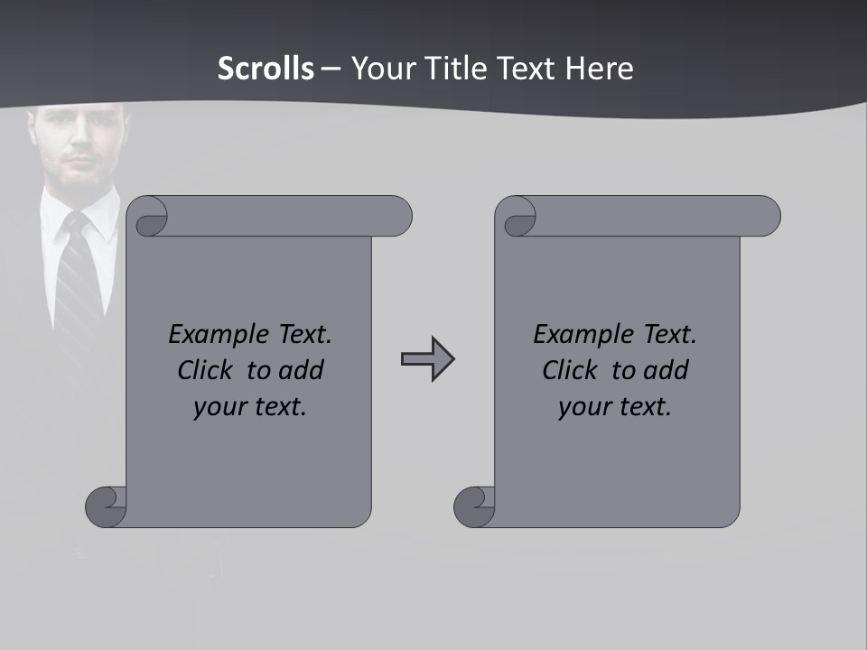 Full Businessman Sophisticated PowerPoint Template