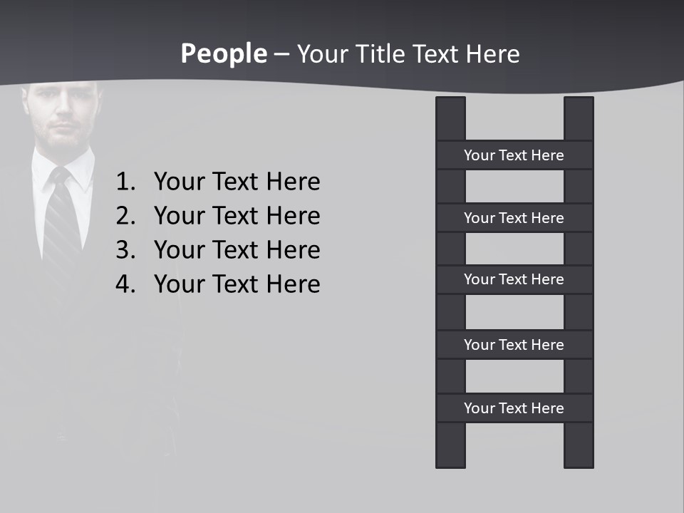 Full Businessman Sophisticated PowerPoint Template