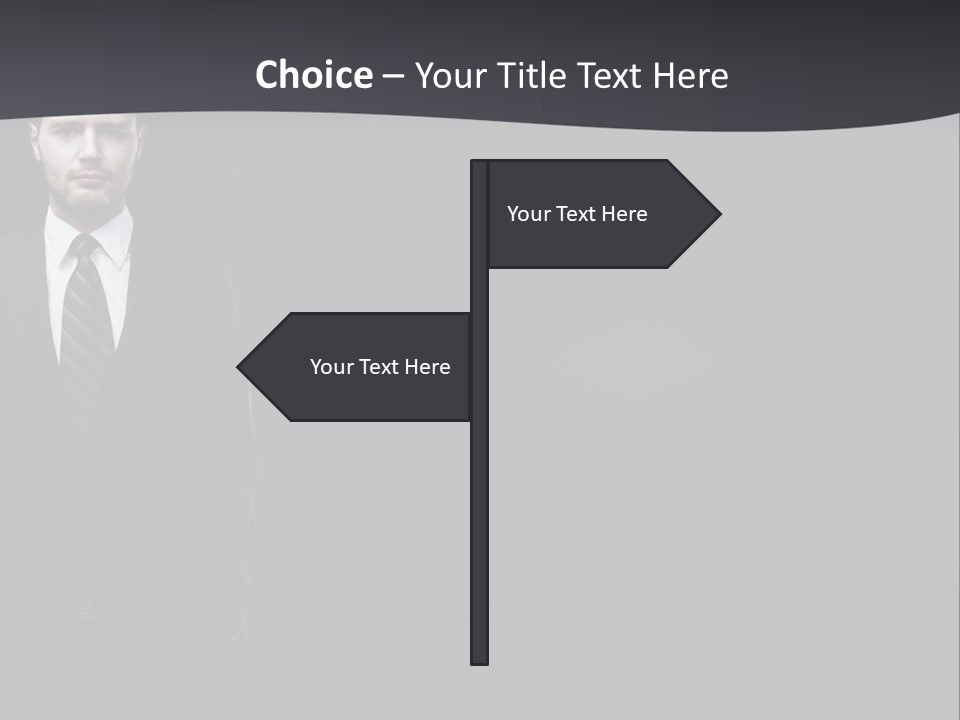Full Businessman Sophisticated PowerPoint Template