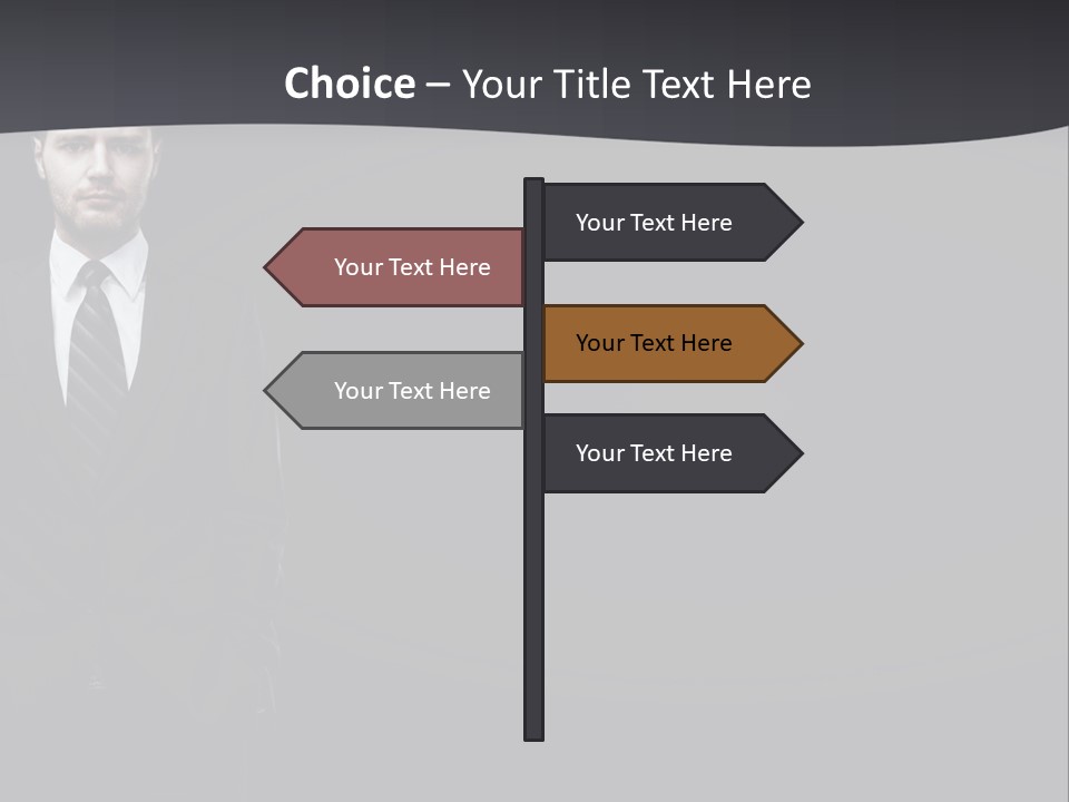 Full Businessman Sophisticated PowerPoint Template