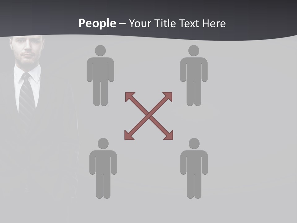 Full Businessman Sophisticated PowerPoint Template