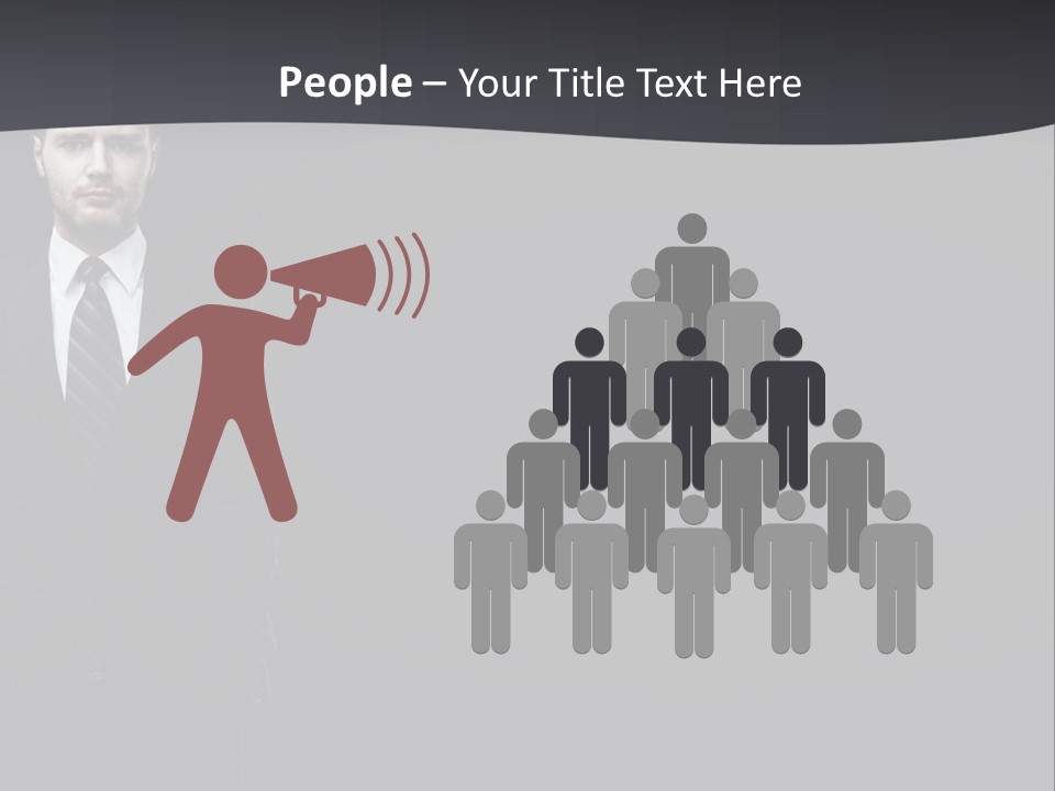 Full Businessman Sophisticated PowerPoint Template