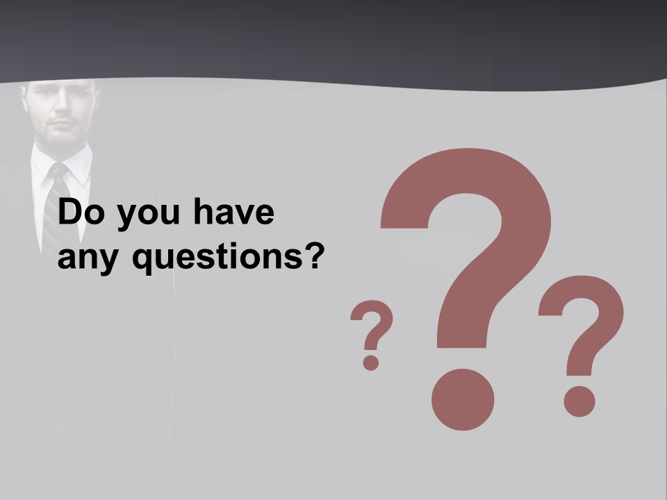 Full Businessman Sophisticated PowerPoint Template