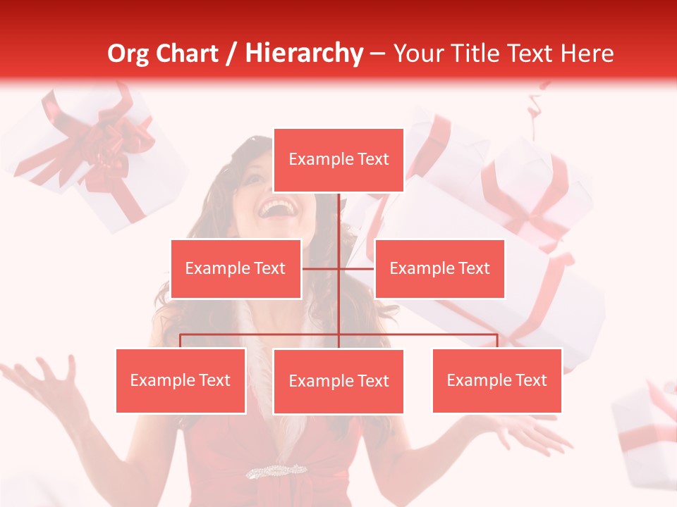 Shopaholic Feminine Spend PowerPoint Template