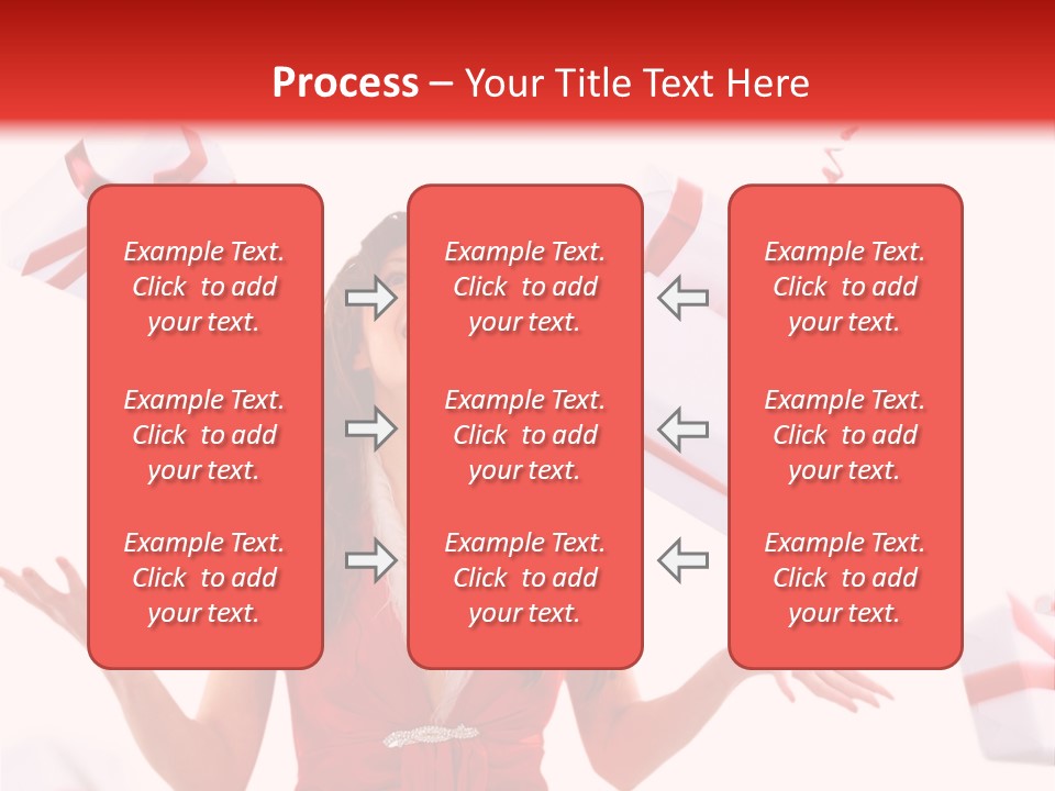 Shopaholic Feminine Spend PowerPoint Template