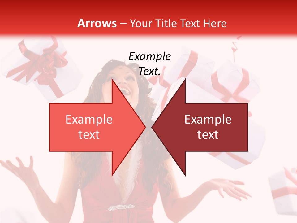 Shopaholic Feminine Spend PowerPoint Template