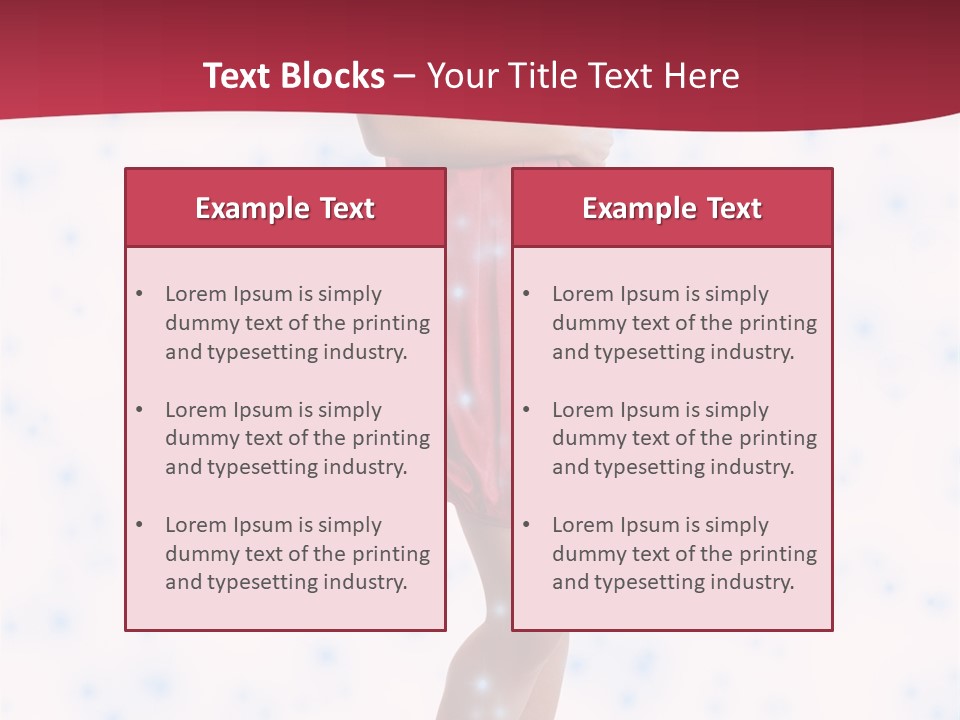 Winter Smiling Christmas PowerPoint Template