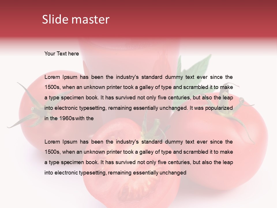 Cold Love Fresh PowerPoint Template