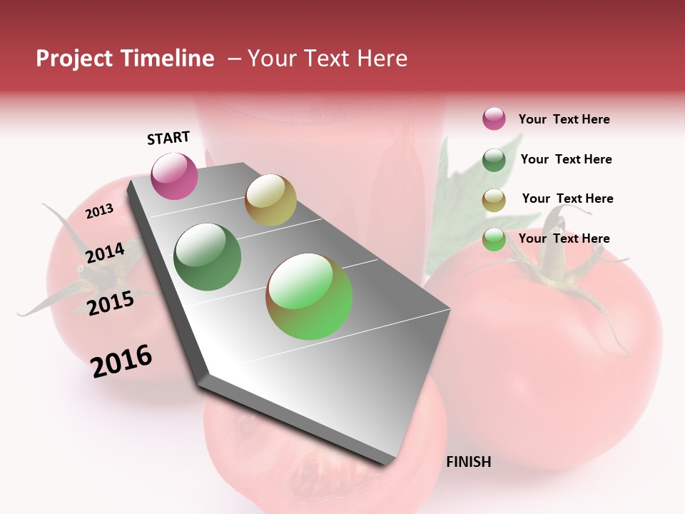 Cold Love Fresh PowerPoint Template