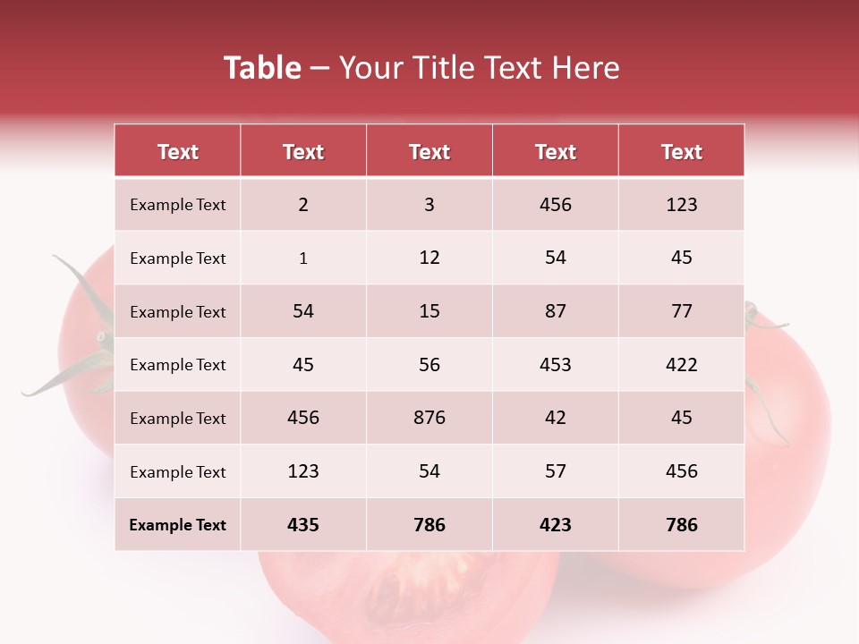 Cold Love Fresh PowerPoint Template