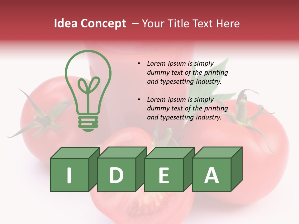 Cold Love Fresh PowerPoint Template