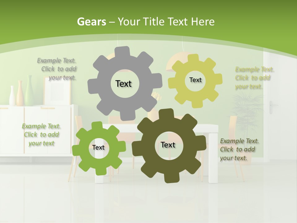 Comfortable Detail Dinner PowerPoint Template