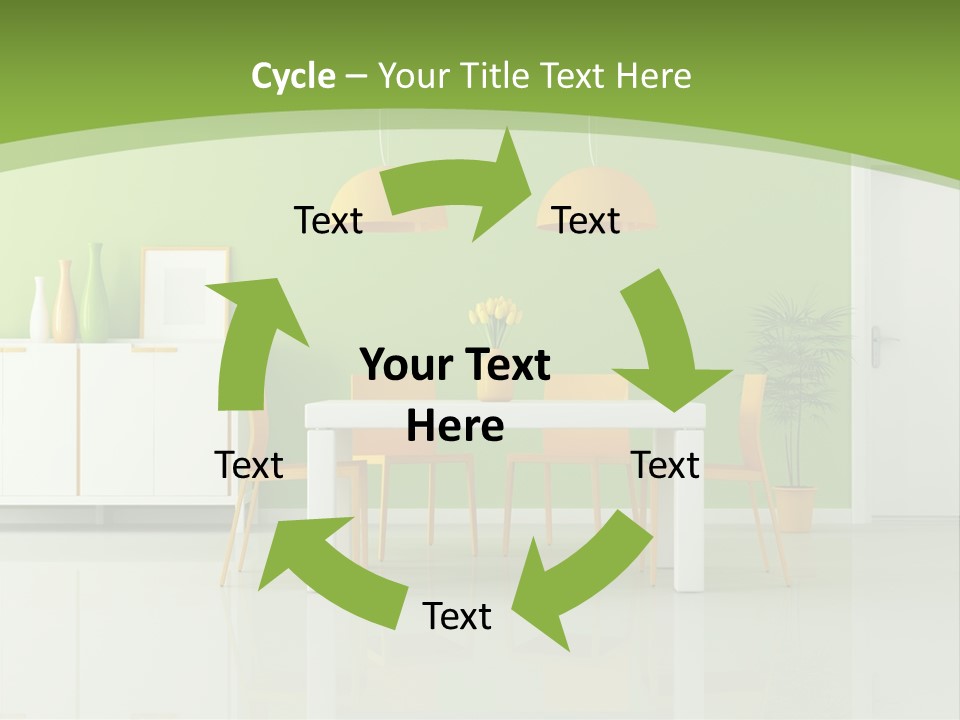 Comfortable Detail Dinner PowerPoint Template