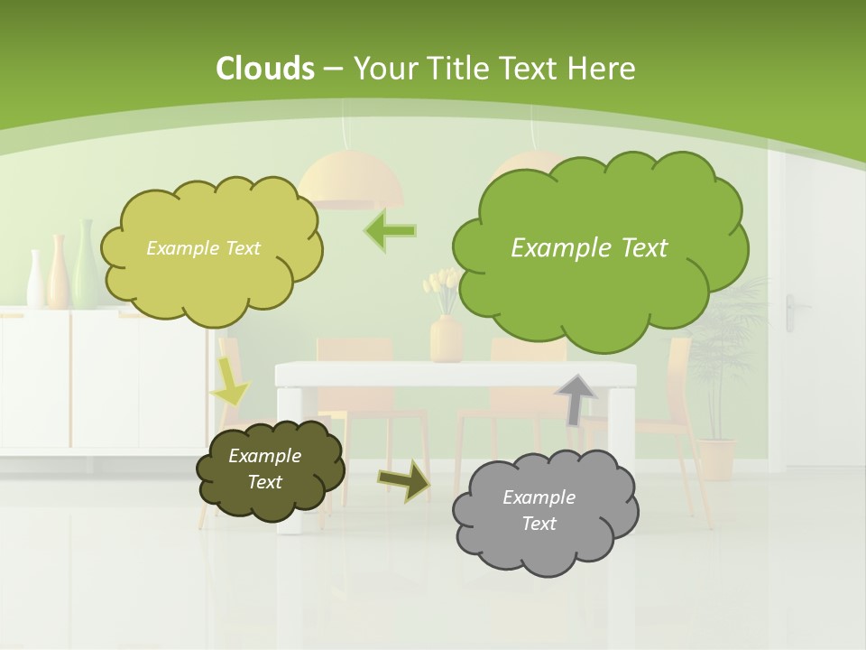 Comfortable Detail Dinner PowerPoint Template