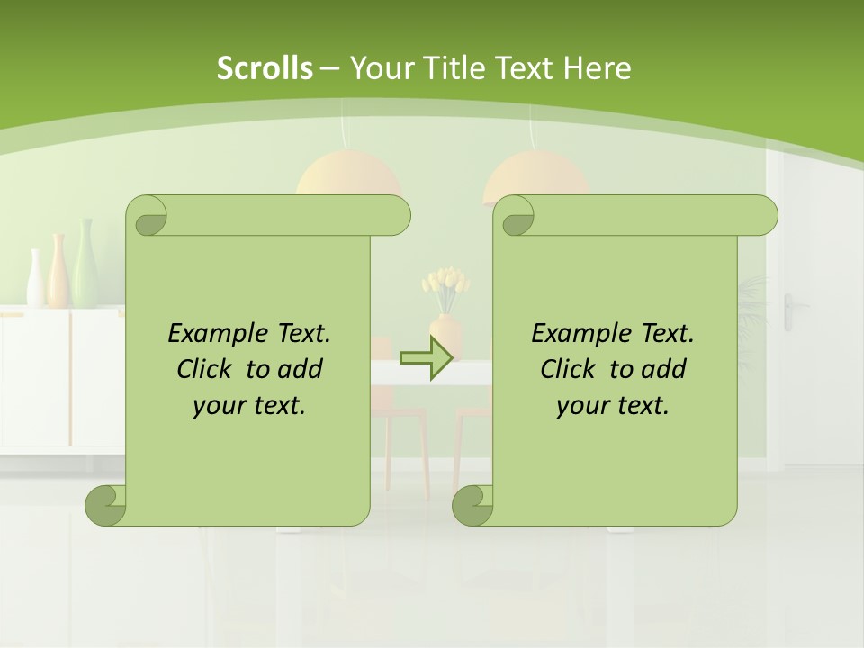 Comfortable Detail Dinner PowerPoint Template